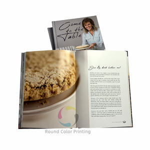 Impression de haute qualité en couleur cuisson livre alimentaire livre de cuisine couverture rigide livre de recettes Service d'impression - Product Image 4