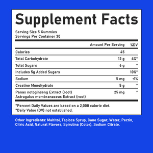 OEM ODM Pure <b>Creatine</b> Monohydrate Gummies Dietary Supplement Boost Muscle Strength and Promote Energy Levels for Adult - Product Image 2
