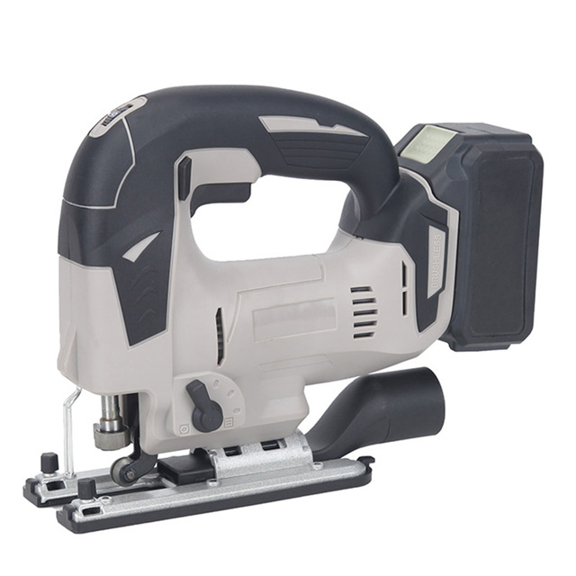 DIY Jigsaw Curved Saw Tools Brushless Jig Saw Variable Speed Quick Release DIY Wood Cutting Tools for Metal Curved Saw