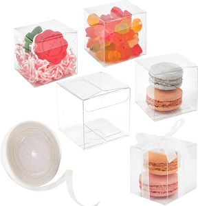 Boîtes cadeaux en plastique de vente chaude boîte en PVC transparent boîte en plastique transparent recyclé personnalisé - Product Image 3
