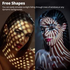 Kit Snoot conique Bowens AL-18PRO objectif 50mm pour studio de lumière vidéo LED lumière plastique continue pour artistes vidéo - Product Image 4