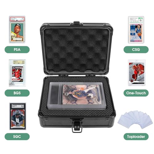 Étui personnalisable pour cartes gradées à 1 rangée avec support ODM pour le rangement des cartes - Product Image 4