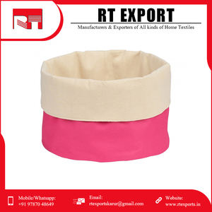 Recién llegado, 100% algodón puro, forma personalizada, impresión personalizada, cesta de pan, fabricación india - Product Image 6