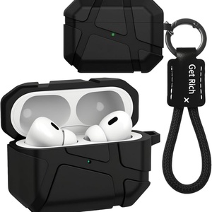 Custodia Protettiva Retrò in TPU per Tutti i <span class=keywords><strong>Modelli</strong></span> <span class=keywords><strong>AirPods</strong></span> 1 2 3 4 Pro 2 Pro 3, Cover Rigida Vintage per Uomo EDC - Product Image 1