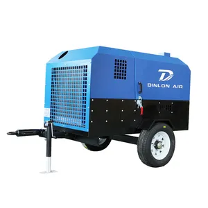 Compressore d'aria di seconda mano 10 m3/min 8bar 353cfm 116psi compressor de aire portatil