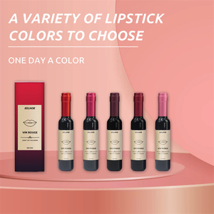 EELHOE ลิปทินท์ 5 มล. สีไวน์แดง บำรุงริมฝีปาก ไม่ติดแก้ว กันน้ำ ลิปกลอสสีแดงไวน์ สีส้ม สีชมพูฟูเชีย สีชมพูกุหลาบ สีชมพูอ่อน - Product Image 6