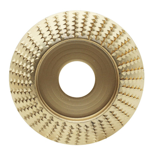 Discos moldeadores de madera, discos de sierra de acero rápido de alto carbono, discos abrasivos de madera dorados curvos <span class=keywords><strong>para</strong></span> pulido de <span class=keywords><strong>amoladora</strong></span> angular <span class=keywords><strong>para</strong></span> carpintería - Product Image 4