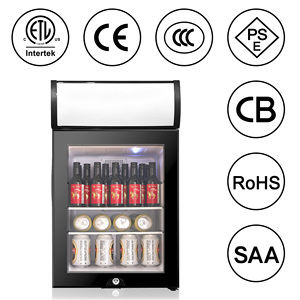 Best Seller Commercial Beverage Display 55L Fridge <b>Refrigerator</b> Compressor Mini Fridge for Supermarket&Hotel - Product Image 6