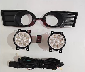 Thích hợp cho 2005 2011 Suzuki nhanh chóng phía trước đèn sương mù lắp ráp <span class=keywords><strong>LED</strong></span> Đèn sương mù với ban ngày Chạy ánh sáng chuyển đổi hệ thống dây điện khai thác - Product Image 6