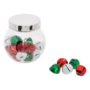Juego de 24 Sonajeros de Acero en Colores Blanco/Verde/Rojo - Product Image 1