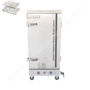 Electric Control Gas Rice <b>Steamer</b> Large Capacity Rice <b>Steamer</b> Mobile Food <b>Steamer</b> Cart for Sale - Product Image 6