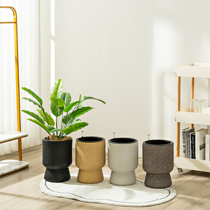 Grands pots à fleurs en plastique, verres à vin, design carré classique, couleur personnalisée pour la décoration <span class=keywords><strong>de</strong></span> la maison, du jardin, des chambres, des hôtels, des entreprises - Product Image 3