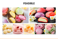 Machine industrielle entièrement automatique à grande vitesse Chengtao pour gâteau de riz Mochi et remplissage pour la farine de bonbons saucisse Stuffer caractéristique clé