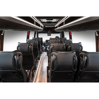 Sièges de fourgon Mercedes Sprinter, sièges de fourgon Sprinter, lit avec petite chaise pliante, housse de siège en cuir épais pour bus, cuir épais