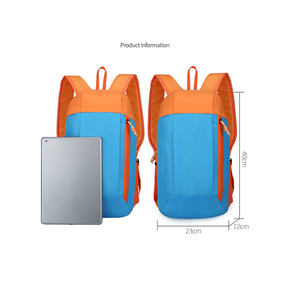 Nouveau sac à dos personnalisé pour extérieur, sac de voyage, <span class=keywords><strong>randonnée</strong></span>, sac d'école imperméable et léger pour hommes, petit sac à dos pour étudiants et loisirs pour femmes - Product Image 2