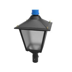 Luce principale impermeabile del giardino del parco del parco delle luci di area superiore della posta di prezzo franco fabbrica 5000K con 200w 30watt 40w