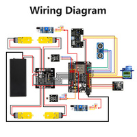 Robotlinking 4WD Smart Robot Car Kit ESP32 Starter kit STEM Programación inteligente Robot Car para Arduino