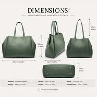 Sac fourre-tout à bandoulière pour femme 2026, dégradé ombré, lettres en relief, grande capacité, sac à main d'été, haute qualité, mode vintage, OEM