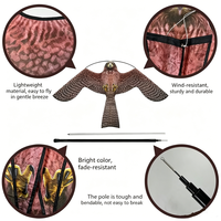 Nouvelle ceriseuse d'oiseaux pas chère en forme d'aigle - Ceriseuse anti-oiseaux agricole pour ferme et jardin