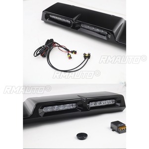 Accessoires pour Jeep Wrangler : Ensemble de feux antibrouillard arrière, Feu de freinage et de croisière, Phare de recherche, Feu de plafond à quatre faisceaux, Kit carrosserie Chin - Product Image 6