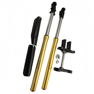Amortisseur avant de moto hydraulique tout-terrain 790 mm avec pinces de montage triple arbre en aluminium 45 mm/48 mm pour moto tout-terrain Apollo - Product Image 4