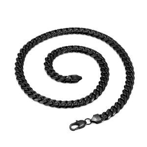 सोने की प्लेटेड हिप हॉप श्रृंखला मीमी क्यूबन लिंक हार आभूषण स्टेनलेस स्टील चेन हार स्टेनलेस स्टील चेन हार - Product Image 6