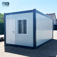 Assemblage de maison mobile Cabine plate prête à l'emploi Préfabriqué Modulaire Portable Bureau Pod Hôtel Conteneur préfabriqué Petite Maison