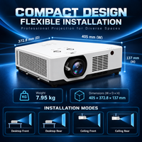 Projecteur LCD XG-EL521UA 6000 Lumens 1920x1200 Haute Luminosité pour Grandes Salles, Affaires, Éducation et Conférences