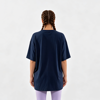 T-shirts de sport personnalisés de haute qualité pour femmes, vêtements de fitness, hauts de sport, t-shirts actifs surdimensionnés pour femmes