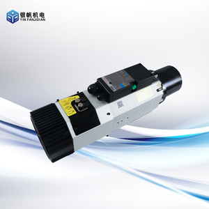 Không khí làm mát trục chính 9KW iso30 24000 vòng/phút hqd động cơ trục chính phay động cơ khắc <span class=keywords><strong>Router</strong></span> cho máy khắc có tính năng mang - Product Image 4