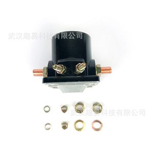 Interrupteur à relais électromagnétique pour démarreur de moteur hors-bord 12V, numéro de pièce 383622 395419 582708 586180 - Product Image 1