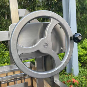 Parrilla Argentina <span class=keywords><strong>de</strong></span> <span class=keywords><strong>Acero</strong></span> <span class=keywords><strong>Inoxidable</strong></span> para Exteriores con Carro Estilo Santa María y Brasero, Horno <span class=keywords><strong>de</strong></span> Carbón Integrado Tipo Gaucho - Product Image 4