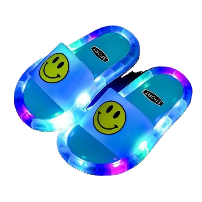 Luminous children's flash slippers light for leisure party and beach party
