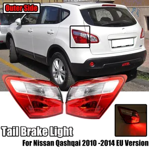 Luz Trasera LED para Automóvil, Versión Europea, Luz de Freno, Luz Antiniebla Trasera para Nissan Qashqai 2010-2014, Luz de Marcha, Accesorios de Advertencia para Automóvil - Product Image 1
