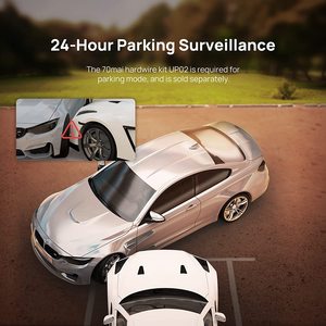 Nueva actualización 70 Mai 4K + 1080P coche caja negra WDR Cámara coche Dvr visión nocturna Buitt-in WIFI cámara de salpicadero delantera y trasera 4K - Product Image 3