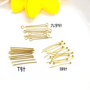 Live Room 1000 Uds aguja de bola, DIY hecho a mano cobre con cuentas aguja joyería Accesorios Materiales - Product Image 4