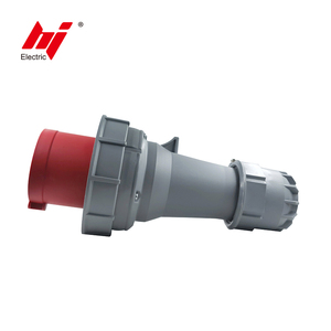 63A công nghiệp phích cắm và ổ cắm điện thoại di động cắm iec60309 pin tay áo màu đỏ 3 pha 3 P + E IP67 - Product Image 4