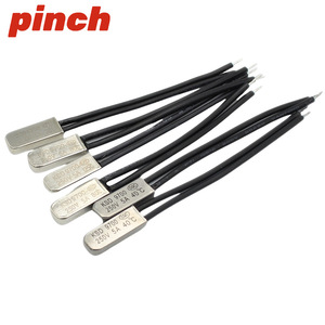 Interrupteur de contrôle de température Pinch Ksd9700 250V 10A 140°C, protecteur thermique métallique normalement fermé - Product Image 3