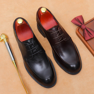 Nouvelles Bottes Classiques de Designer pour Hommes en Cuir Véritable Automne-Hiver 2026 – Confortables, Imperméables, Antidérapantes et Faciles à Enfiler pour le Travail - Product Image 3