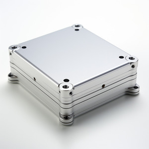 Custom Silver Anodized Aluminum Waterproof Electronic Junction <b>Box</b> Industrial Outdoor Sensor Housing OEM Factory Wholesale - Product Image 6