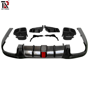 Pour <span class=keywords><strong>Mercedes</strong></span>-<span class=keywords><strong>Benz</strong></span> <span class=keywords><strong>Classe</strong></span> S W222 S63 S65 AMG, becquet arrière de haute qualité en fibre de carbone style <span class=keywords><strong>B</strong></span>, embout d'échappement, spoiler de pare-chocs arrière 2017-2020 - Product Image 6
