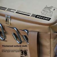 Sac de rangement pliable YIBASHOU en tissu Oxford multi-usage grande capacité pour pique-nique, camping, équipement de voyage et ustensiles de cuisine