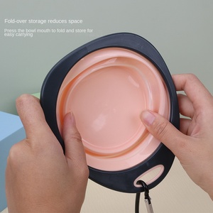 Bol pliable portable pour animaux de compagnie, bol à nourriture pour chiens et chats, pour l'extérieur - Product Image 4