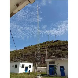 Blitzschutz telekommunikations mast Typ des Stahlturm