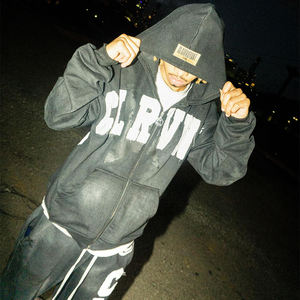 Sweat à capuche personnalisé avec impression bouffante et grand logo patchwork survêtement de <span class=keywords><strong>haute</strong></span> qualité Streetwear survêtement unisexe - Product Image 1