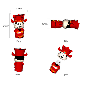 <strong>Supplier</strong> Wholesale Cute Cartoon <strong>Memory</strong> Stick 4gb 8gb 16gb 32gb 64gb 128gb <strong>Usb</strong> <strong>Flash</strong> Drive - Product Image 3