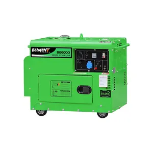 BD-6500 220V 230V generatore Inverter Diesel 6KW 50Hz generatore Diesel silenzioso