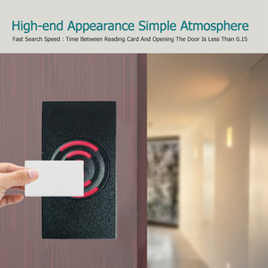 Cerradura Inteligente Impermeable ZK Teco KR201M, Sistema de Control de Acceso, Lector de Tarjetas de Proximidad RFID Esclavo Wiegand de <span class=keywords><strong>13.65Mhz</strong></span> - Product Image 3