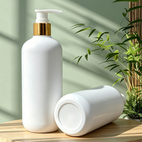 Emballage cosmétique personnalisé en plastique PET de 380 ml, flacons à pompe vides rechargeables pour lotion corporelle, modèle 91
