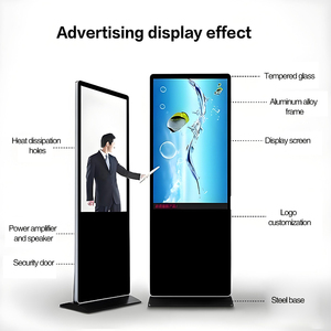 New thanh lịch tầng thường vụ kỹ thuật số biển và hiển thị wifi màn hình LCD Totem kiốt 55 inch quảng cáo trong nhà CHƠI thiết bị - Product Image 3